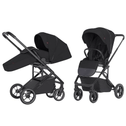 Wózek dla dziecka CARRELLO Alfa 2024 CRL-5508 Midnight Black